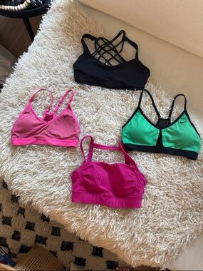 Nike and Lululemon Sports bras. $13 each. 2/4 available